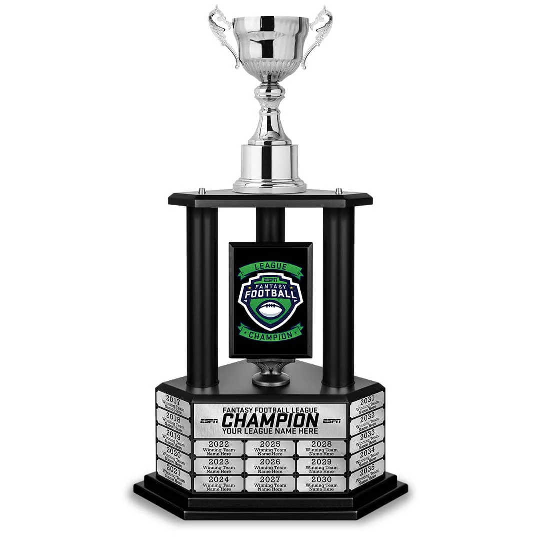 Perpetual ESPN Fantasy Football Championship Trophy - Image 18
