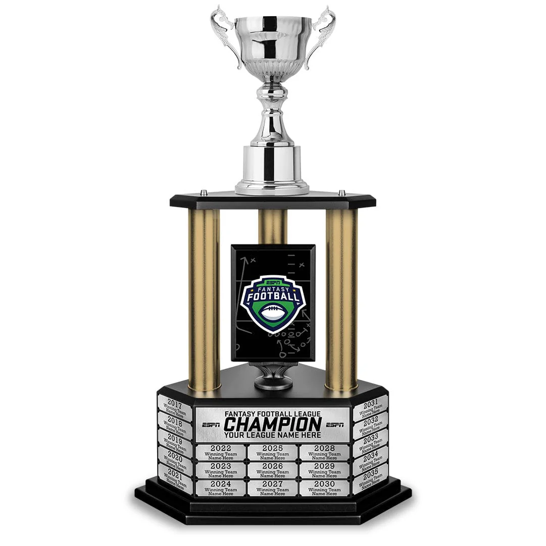 Perpetual ESPN Fantasy Football Championship Trophy - Image 19