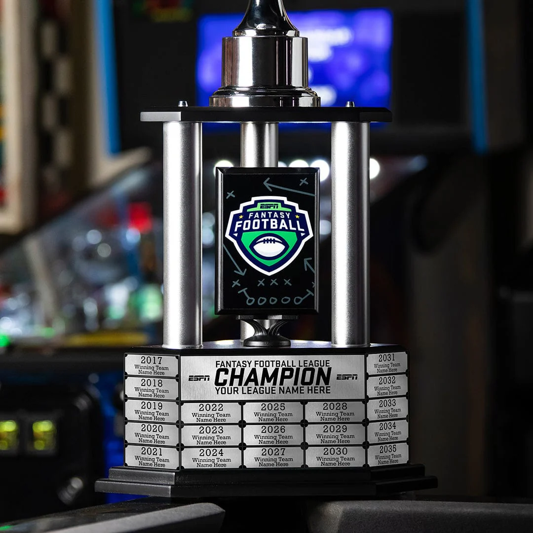 Perpetual ESPN Fantasy Football Championship Trophy - Image 4