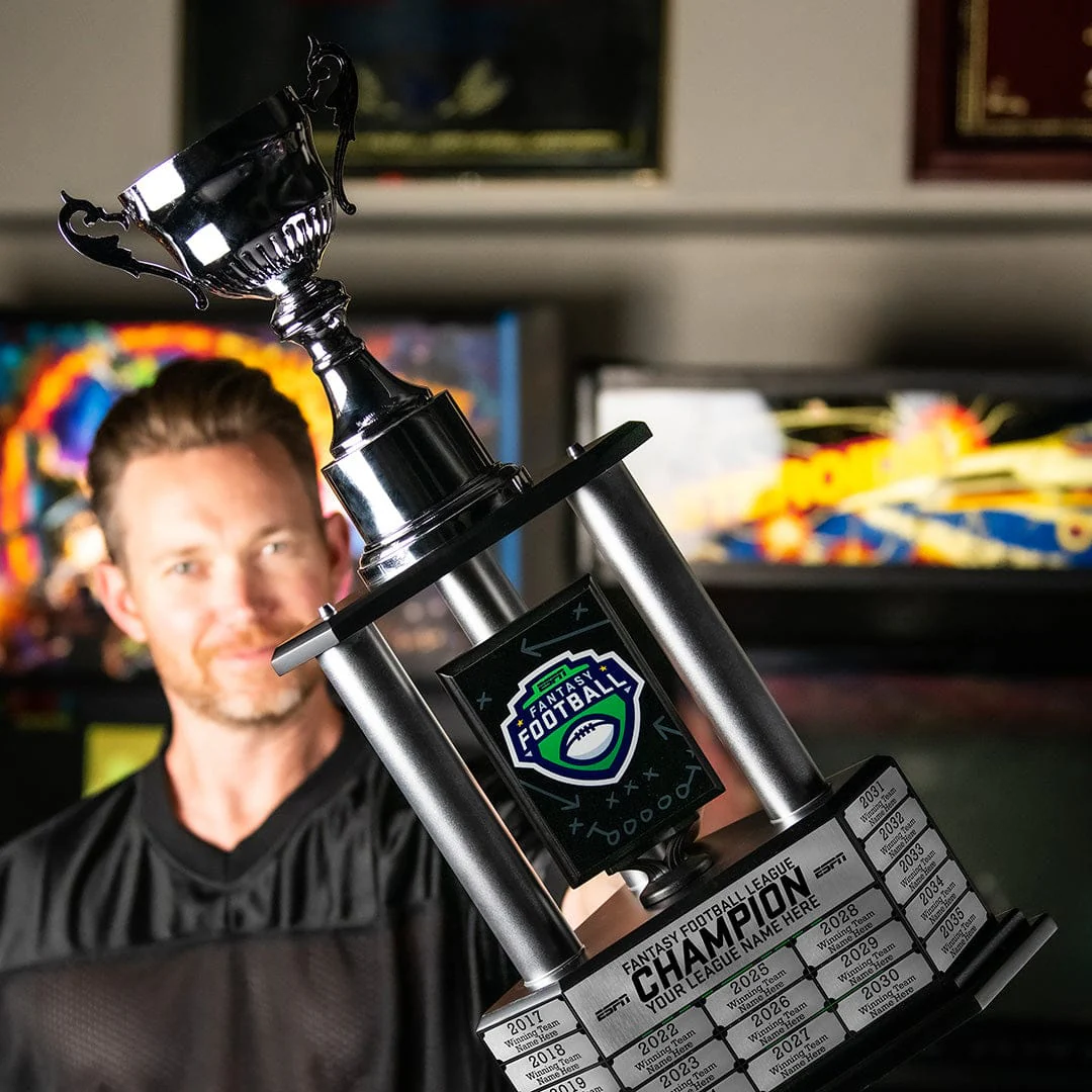 Perpetual ESPN Fantasy Football Championship Trophy - Image 5