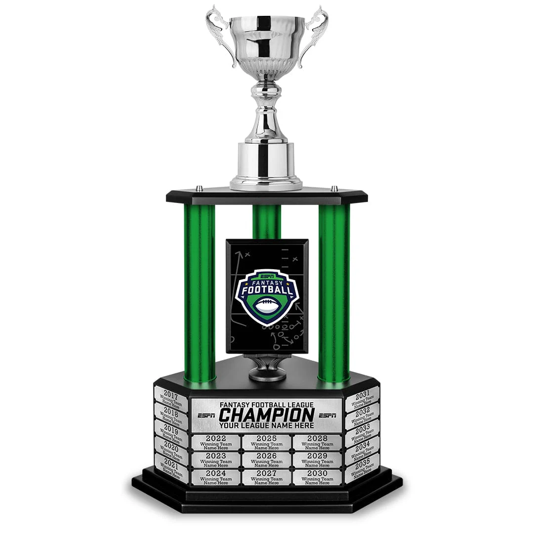 Perpetual ESPN Fantasy Football Championship Trophy - Image 7