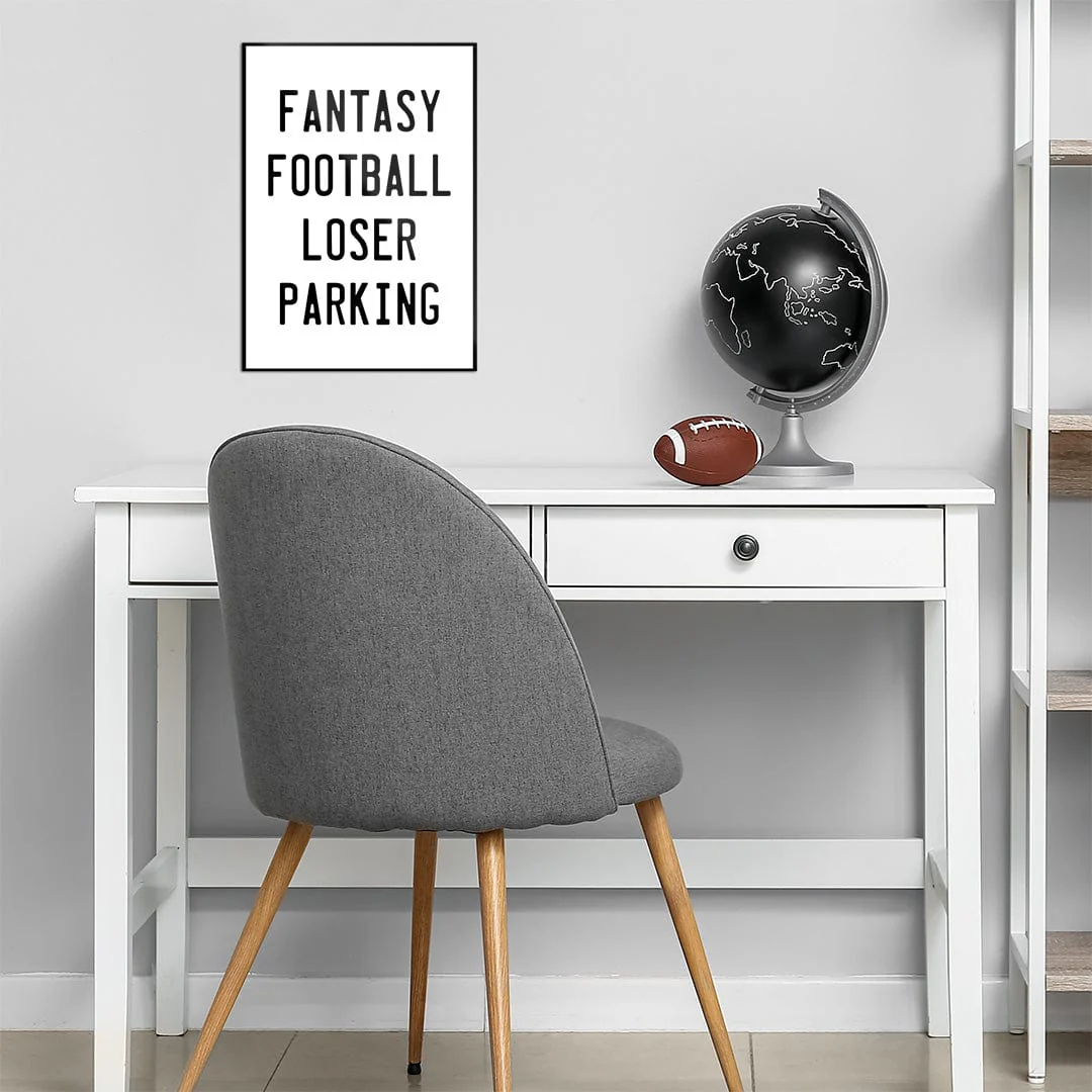 Fantasy Football Loser Parking - Metal Wall Art - Image 19