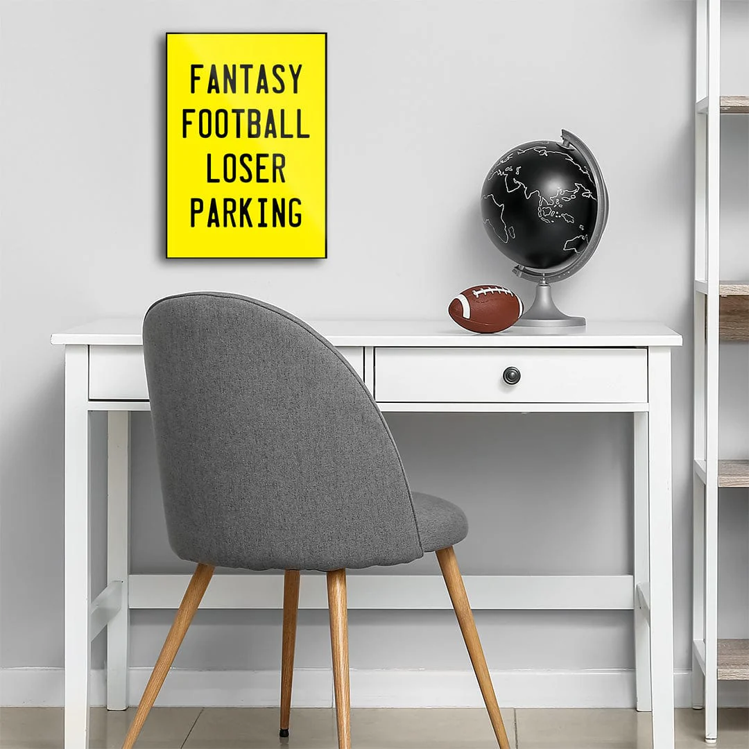 Fantasy Football Loser Parking - Metal Wall Art - Image 6