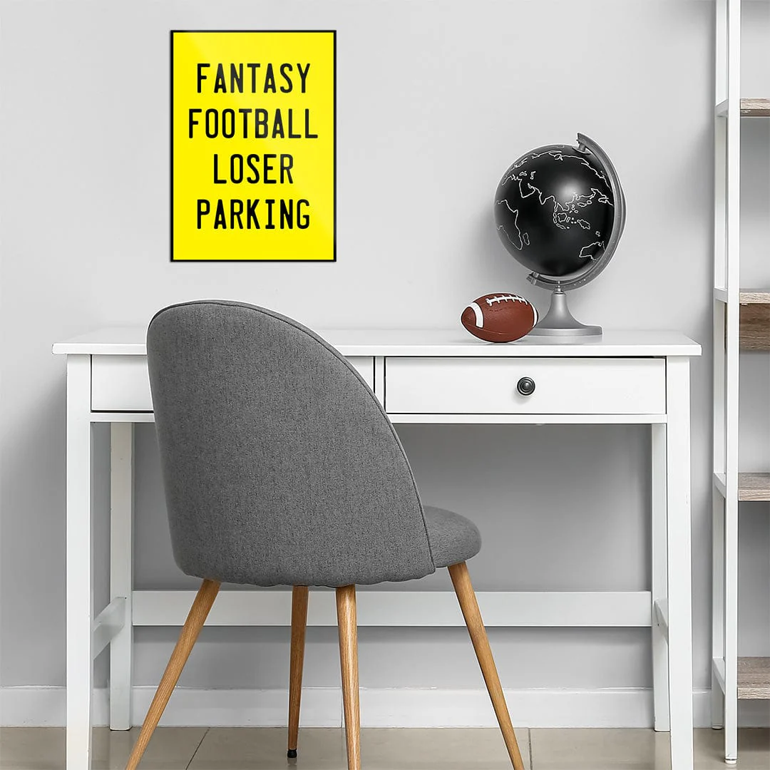 Fantasy Football Loser Parking - Metal Wall Art - Image 7
