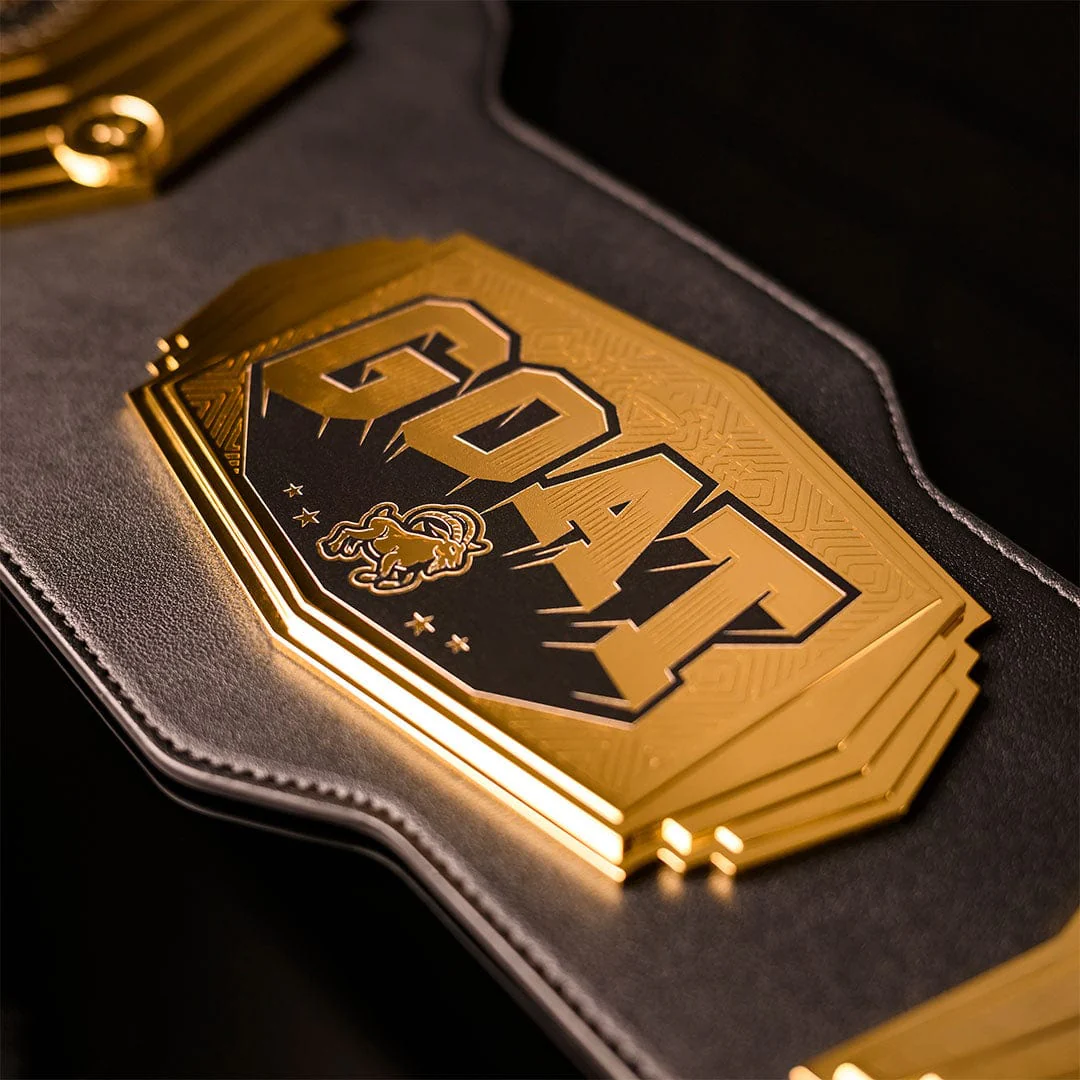 The Ultimate GOAT 6lb Custom Championship Belt - Image 4