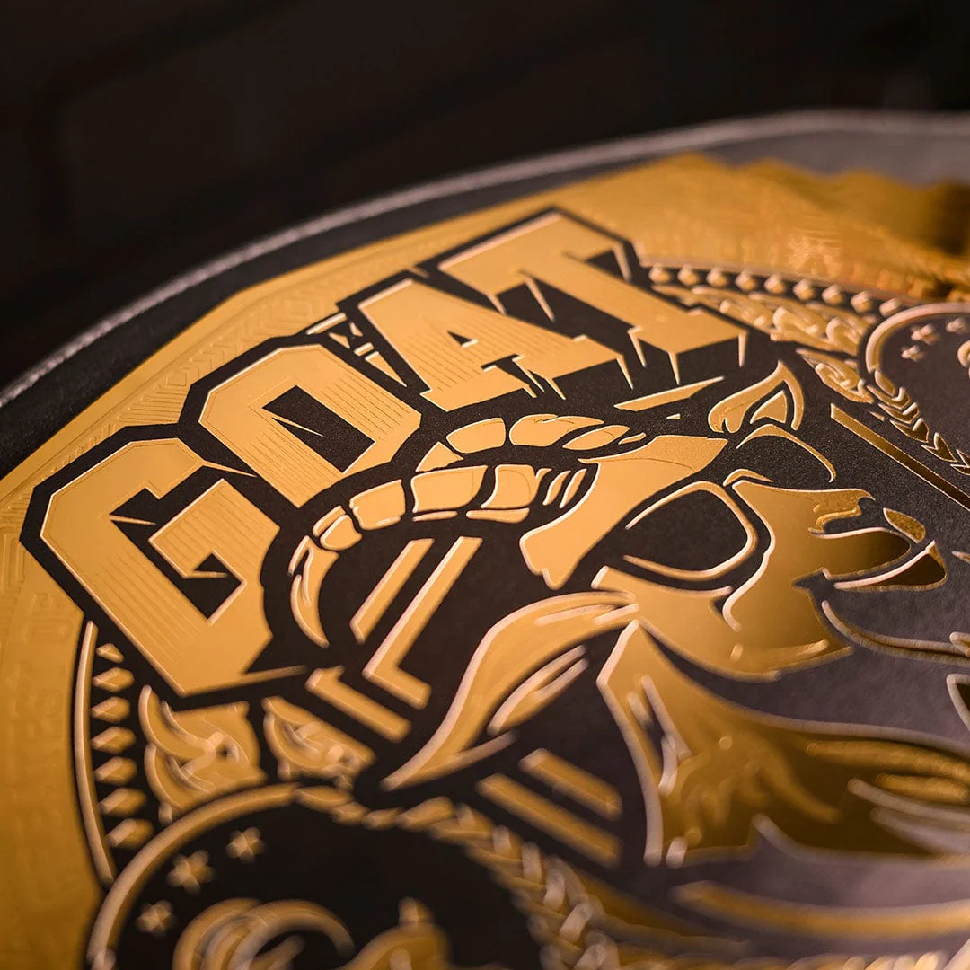 The Ultimate GOAT 6lb Custom Championship Belt - Image 5