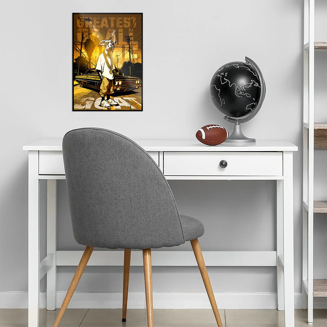 GOAT King - Metal Wall Art - Image 5