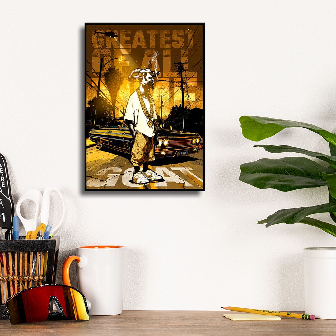 GOAT King - Metal Wall Art - Image 7