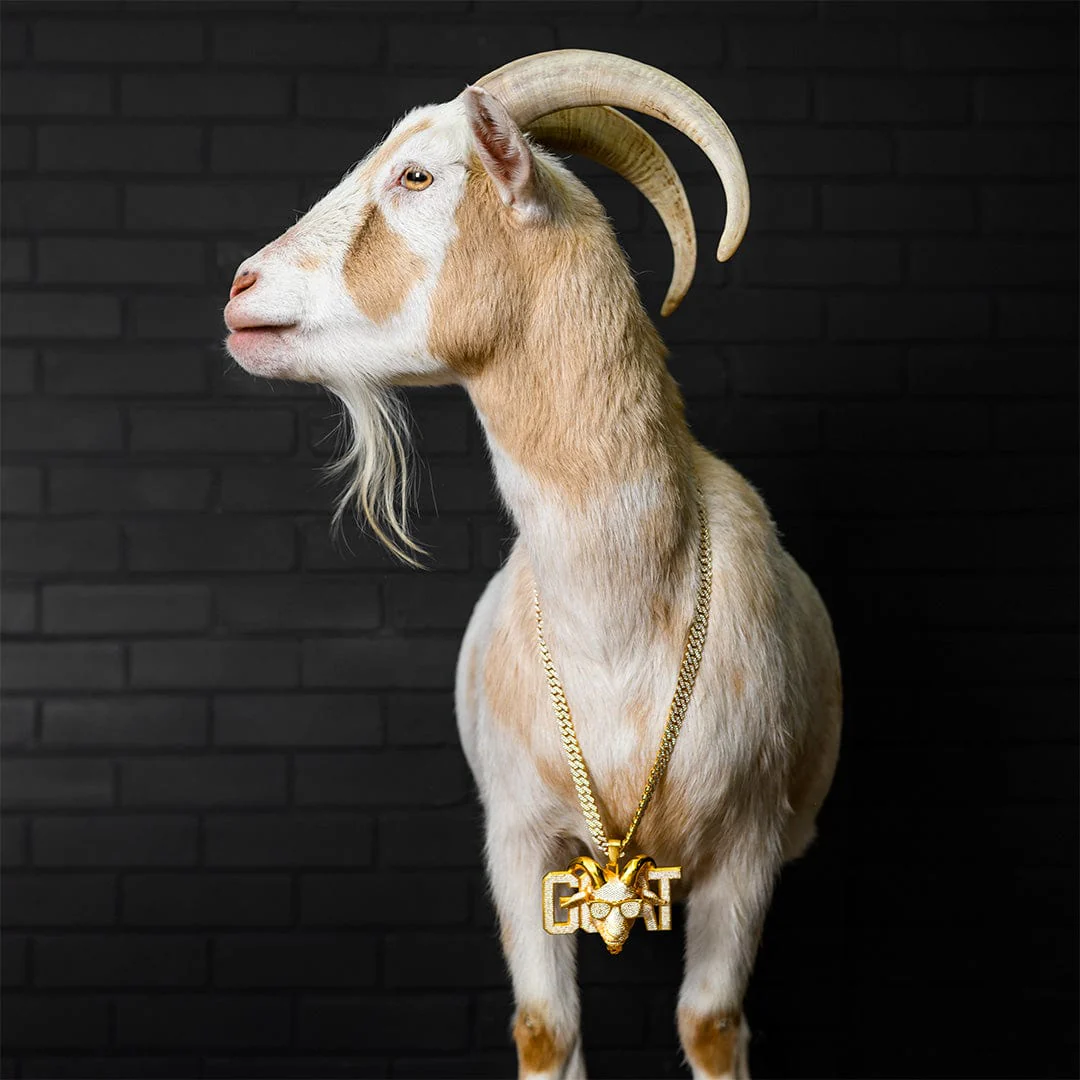 Blinged Out GOAT Pendant - Image 3