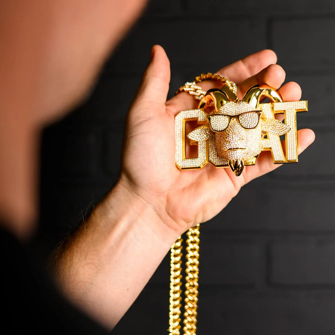 Blinged Out GOAT Pendant - Image 4