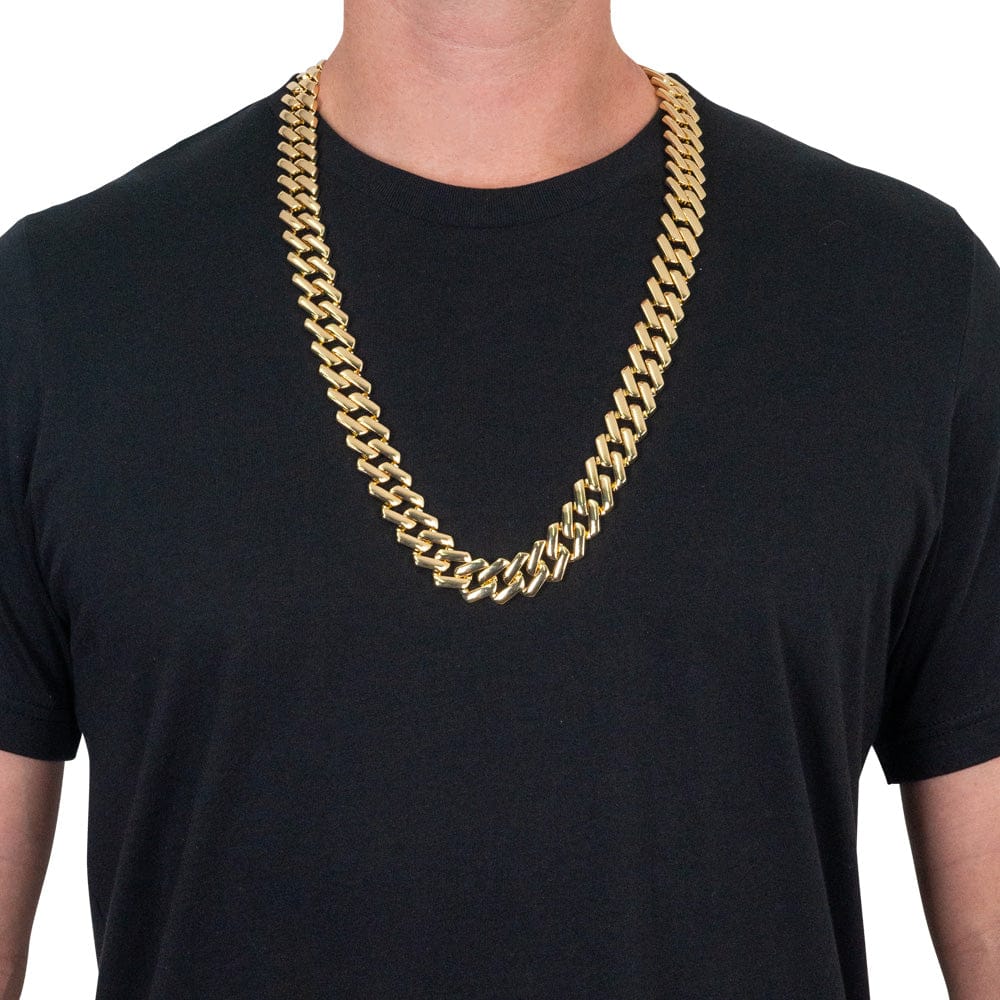 Gold Cuban Link Chain - Image 3