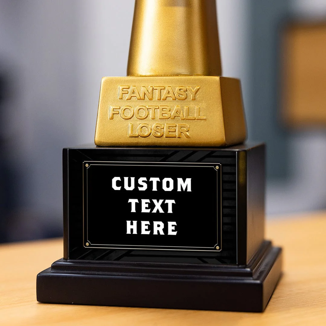 Custom Golden Toilet Trophy - Loser Award - Image 3