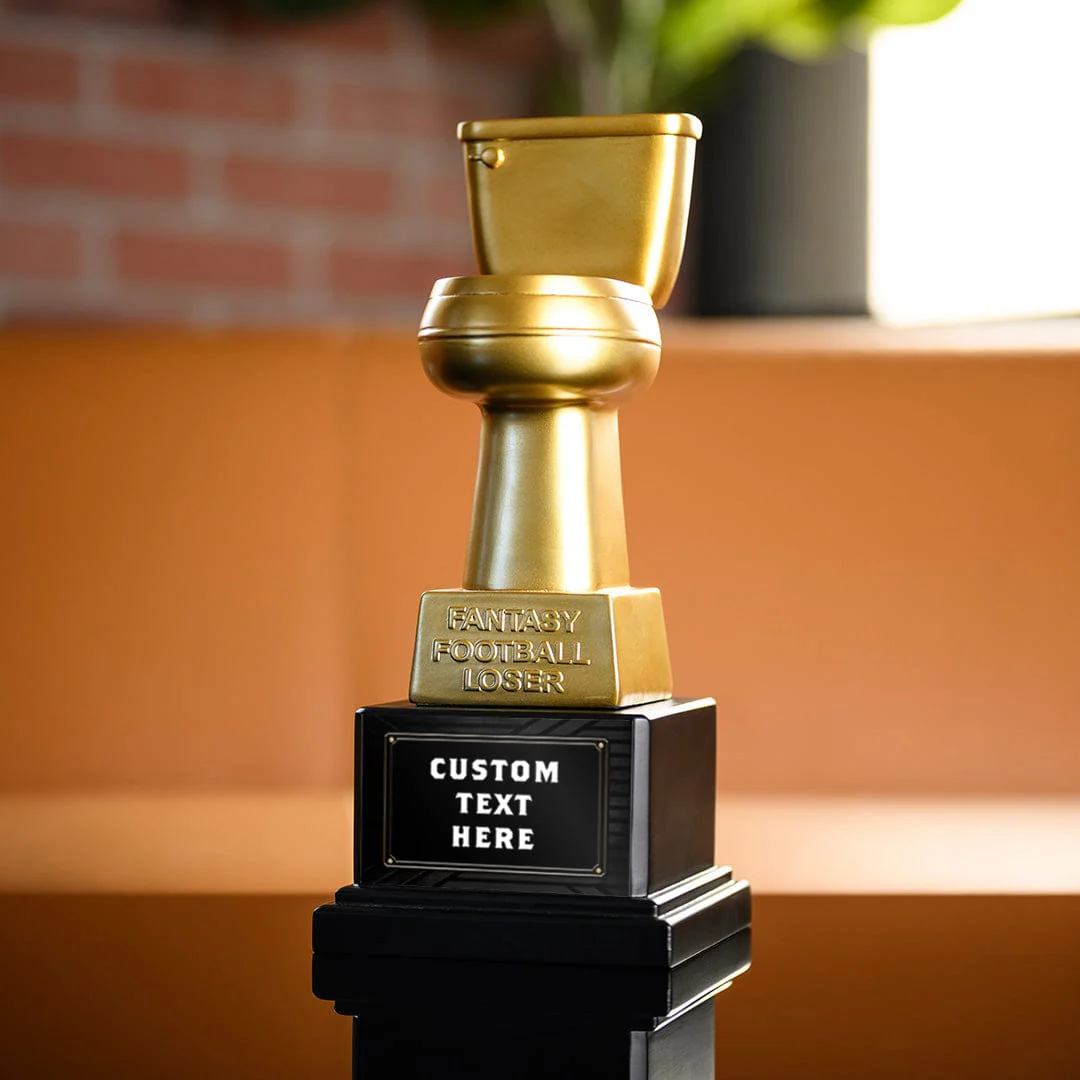Custom Golden Toilet Trophy - Loser Award - Image 4