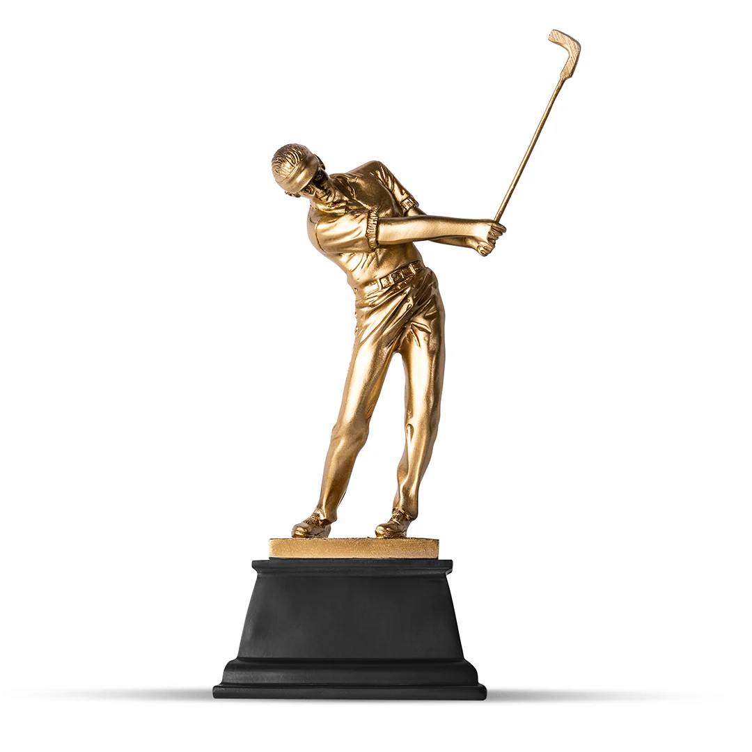 Golf Topper Stand Alone - Black & Gold - Image 3