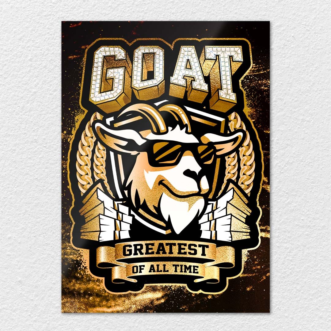 Greatest Of All Time - Metal Wall Art - Image 6