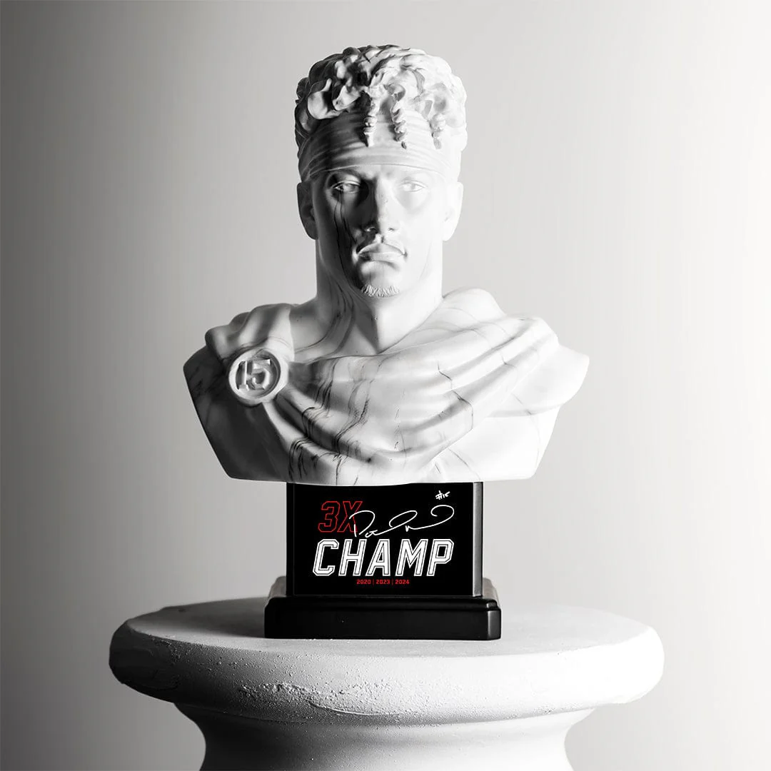 Patrick Mahomes Greek God Bust - Image 4