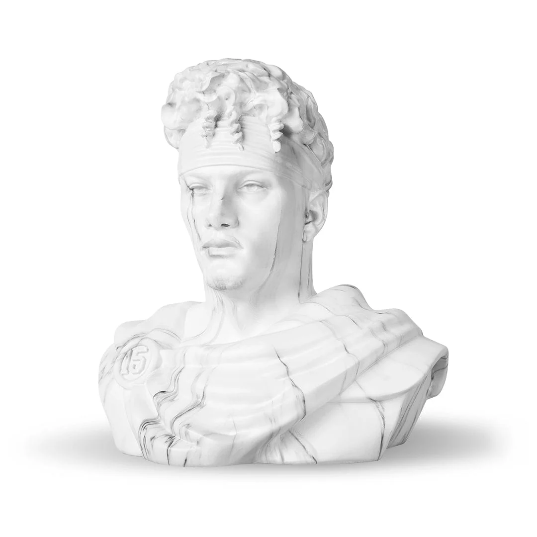 Patrick Mahomes Greek God Bust - Image 6