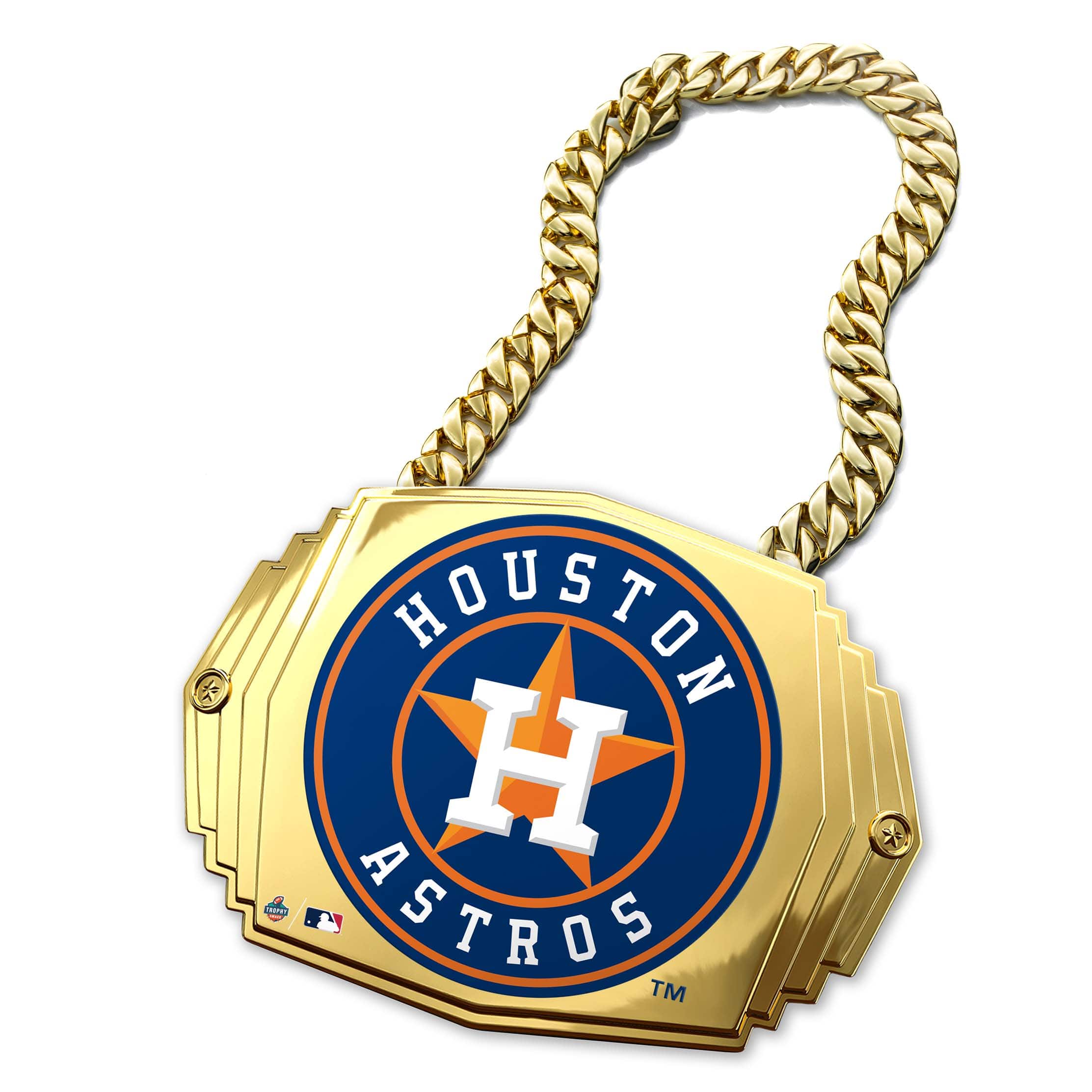 Houston Astros XL Chromatic Turnover Chain 5lb. - Image 3