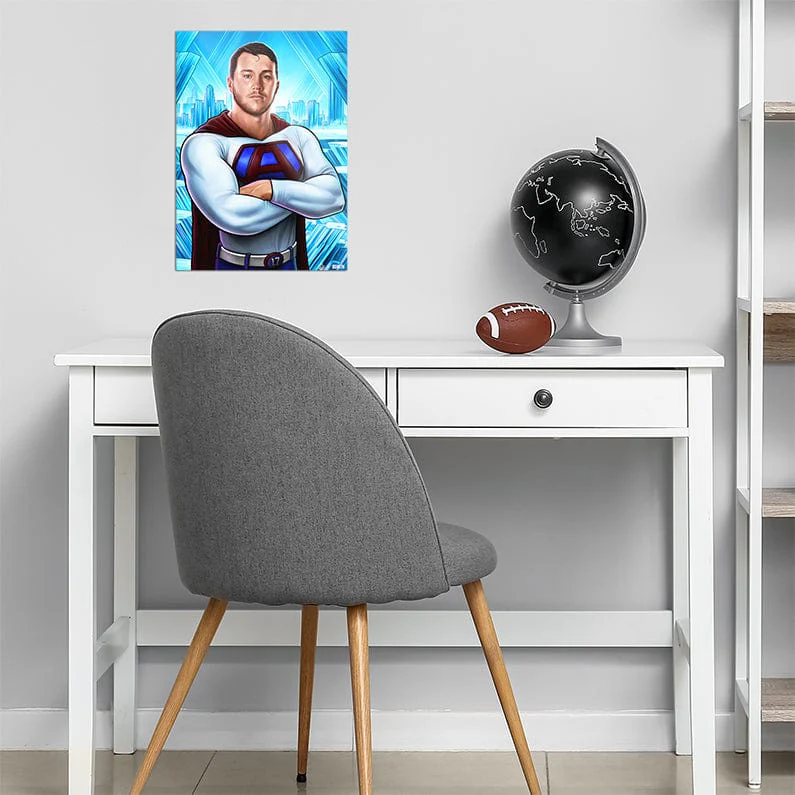 Josh Allen Super Hero - Metal Wall Art - Image 6