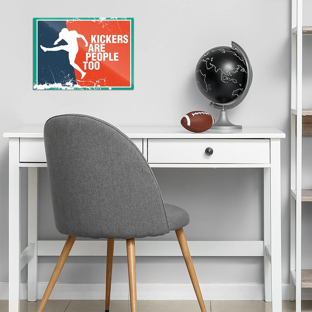 Kickers Are People Too TrophySmack Theme - Metal Wall Art - Image 5
