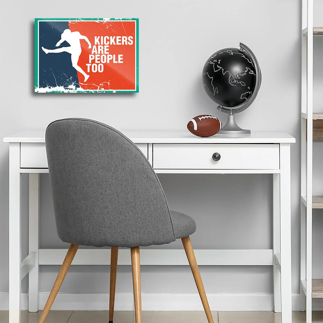 Kickers Are People Too TrophySmack Theme - Metal Wall Art - Image 6
