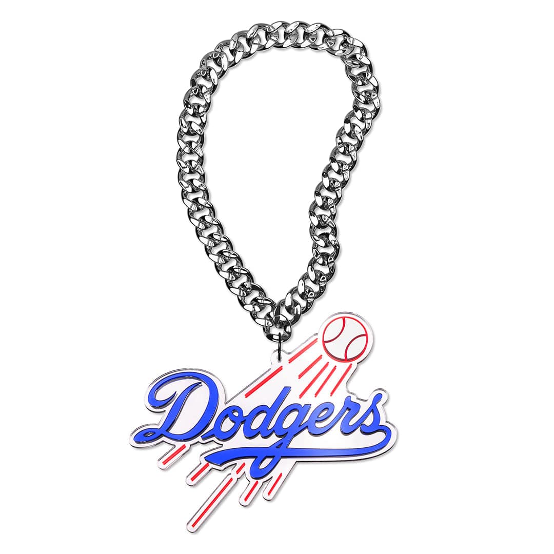 Los Angeles Dodgers Script MLB Chromatic Turnover Chain - Image 5