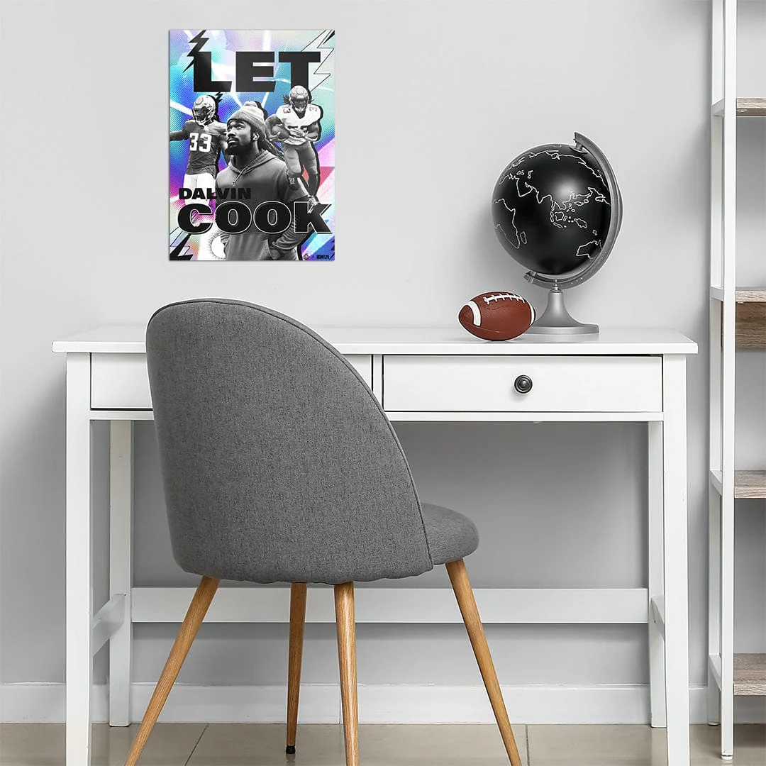 Let Dalvin Cook - Metal Wall Art - Image 4