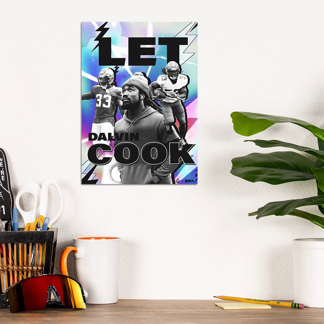 Let Dalvin Cook - Metal Wall Art - Image 7