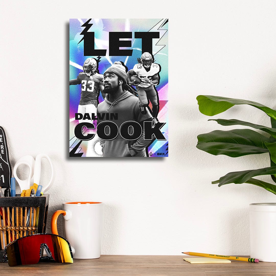 Let Dalvin Cook - Metal Wall Art - Image 8