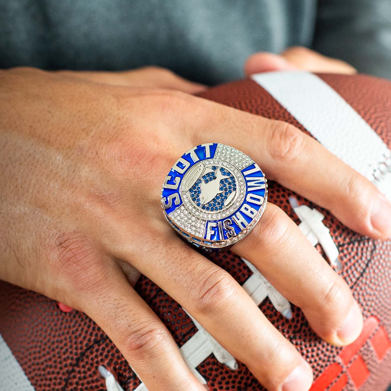 Exclusive Scott Fish Bowl Commemorative Ring - Image 5