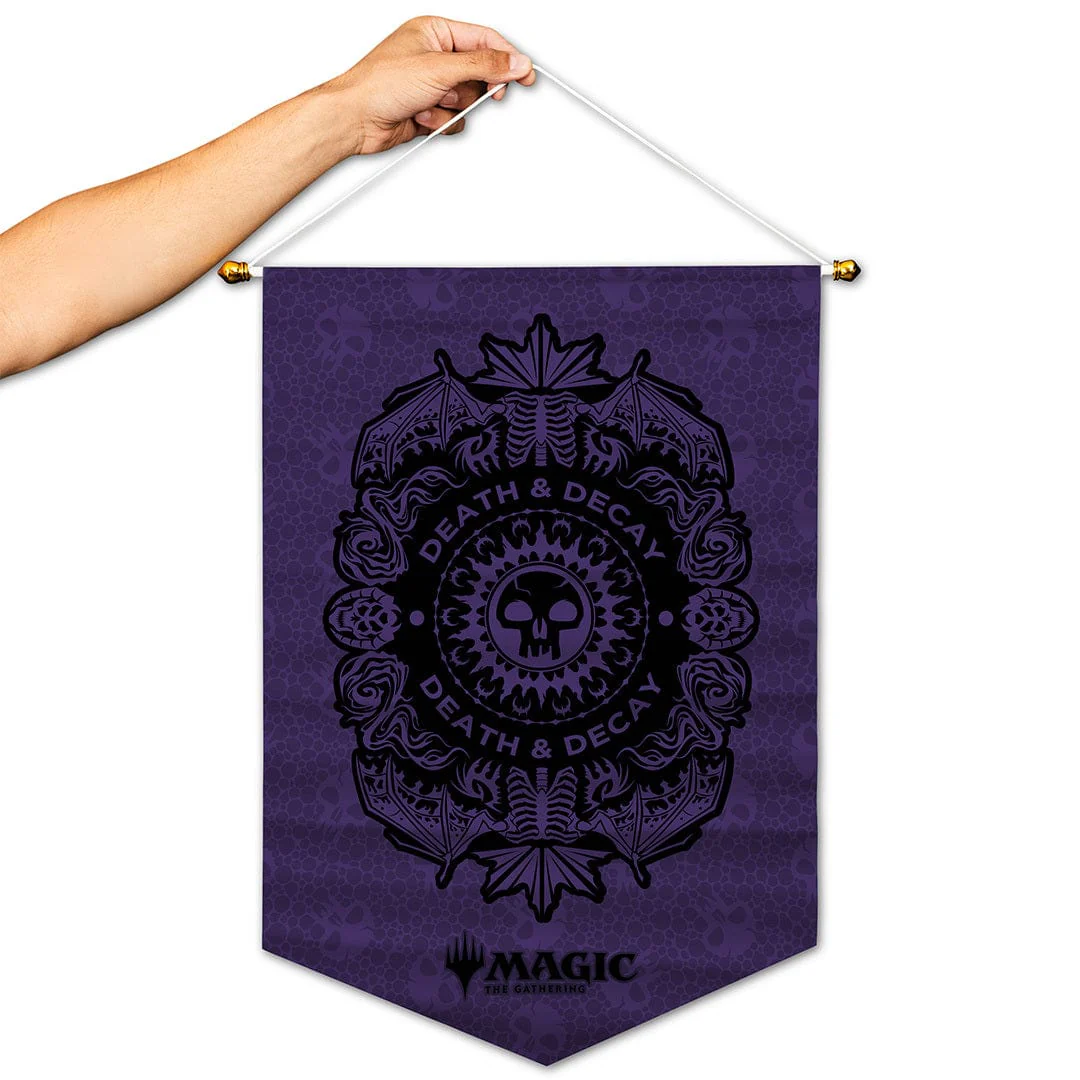 Magic: The Gathering – Death and Decay Black Mana Banner - Image 3