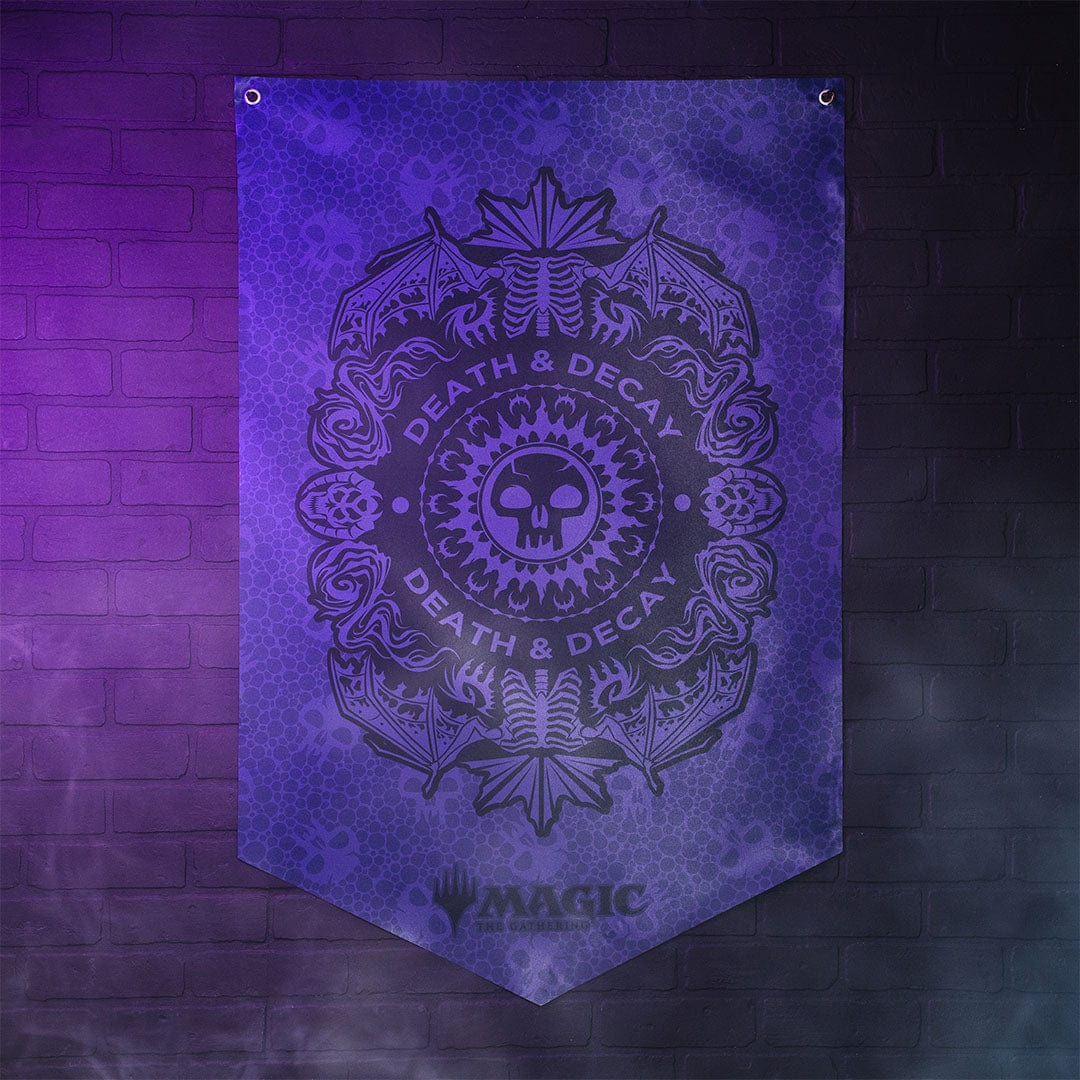 Magic: The Gathering – Death and Decay Black Mana Banner - Image 4