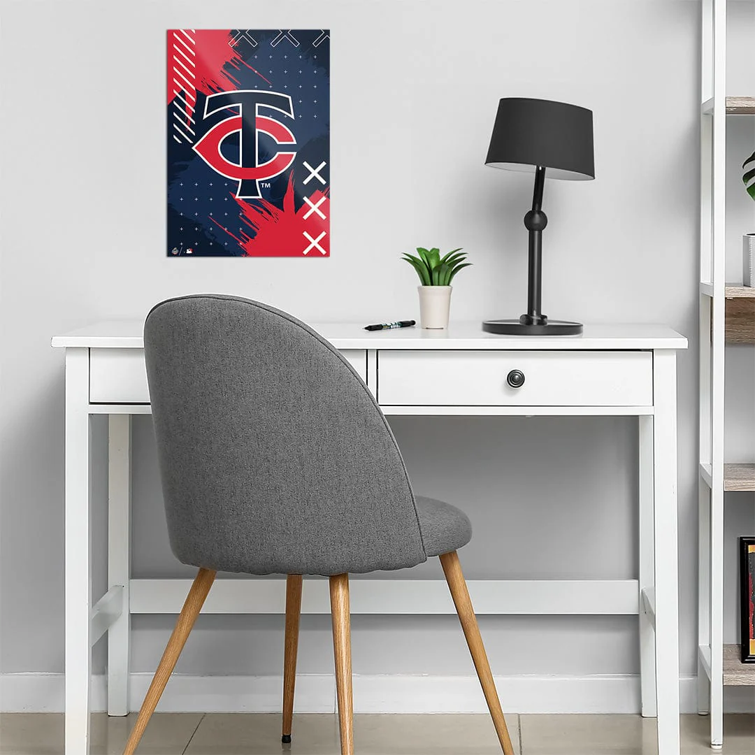 Minnesota Twins Stitch Logo - Metal Wall Art - Image 5
