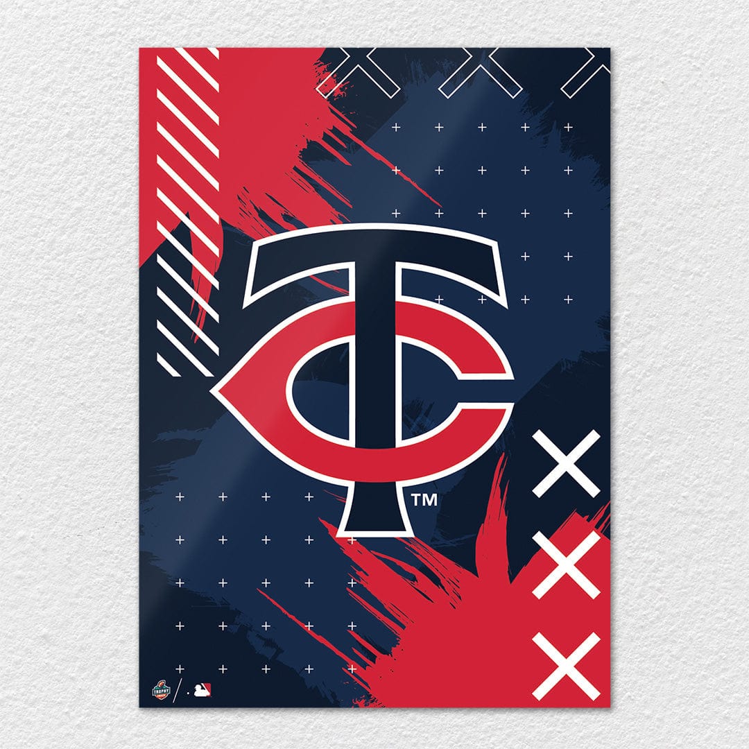 Minnesota Twins Stitch Logo - Metal Wall Art - Image 6