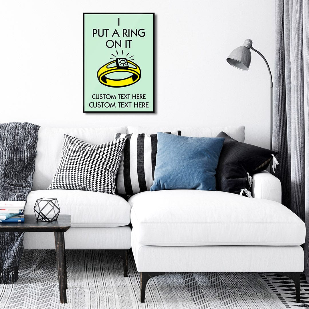 Monopoly Engagement - Metal Wall Art - Image 3