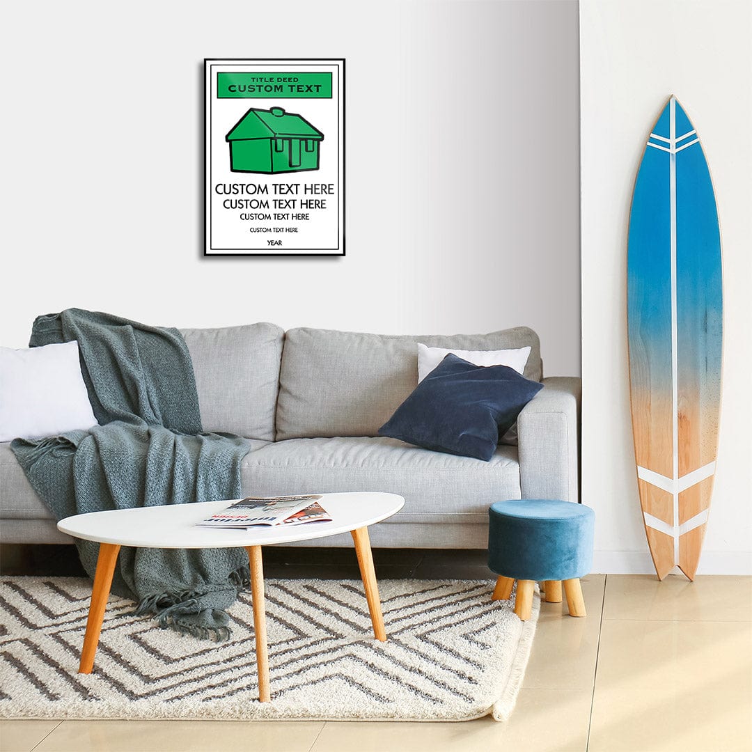 Monopoly Title Deed - Metal Wall Art - Image 3