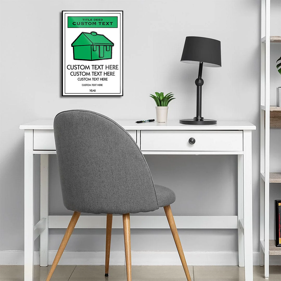 Monopoly Title Deed - Metal Wall Art - Image 5