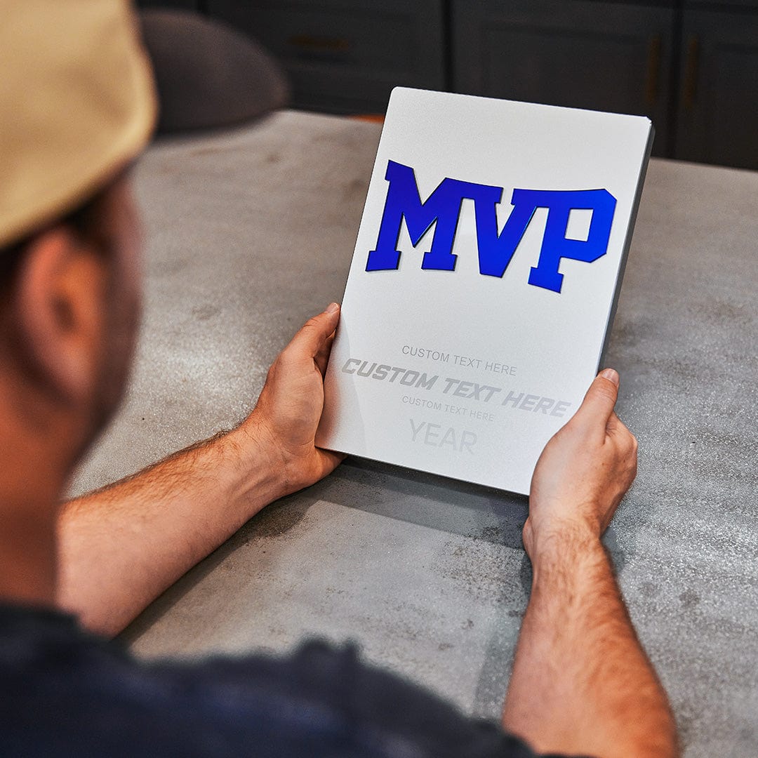 11" MVP Custom Metal Plaque - Image 3