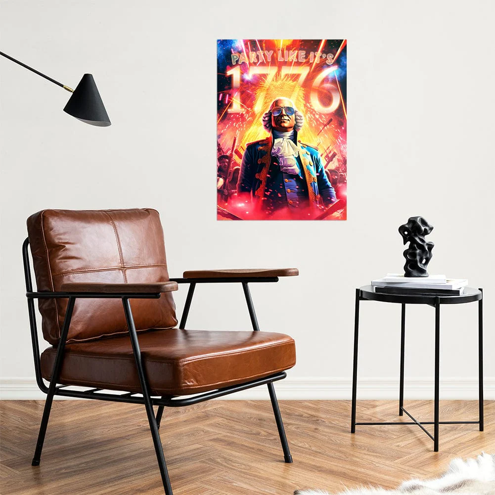 Party Like It's 1776 - Metal Wall Art - Image 3