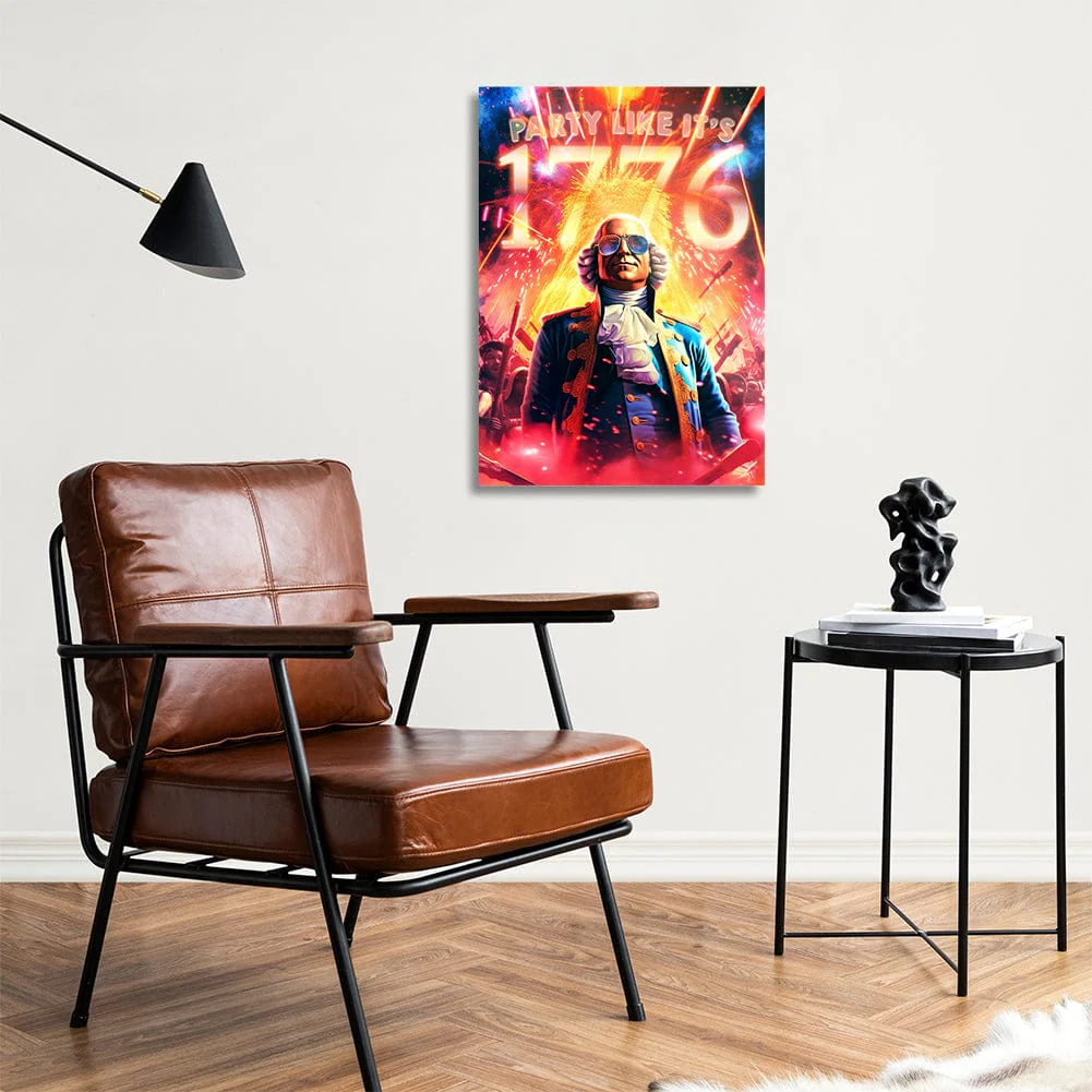 Party Like It's 1776 - Metal Wall Art - Image 4