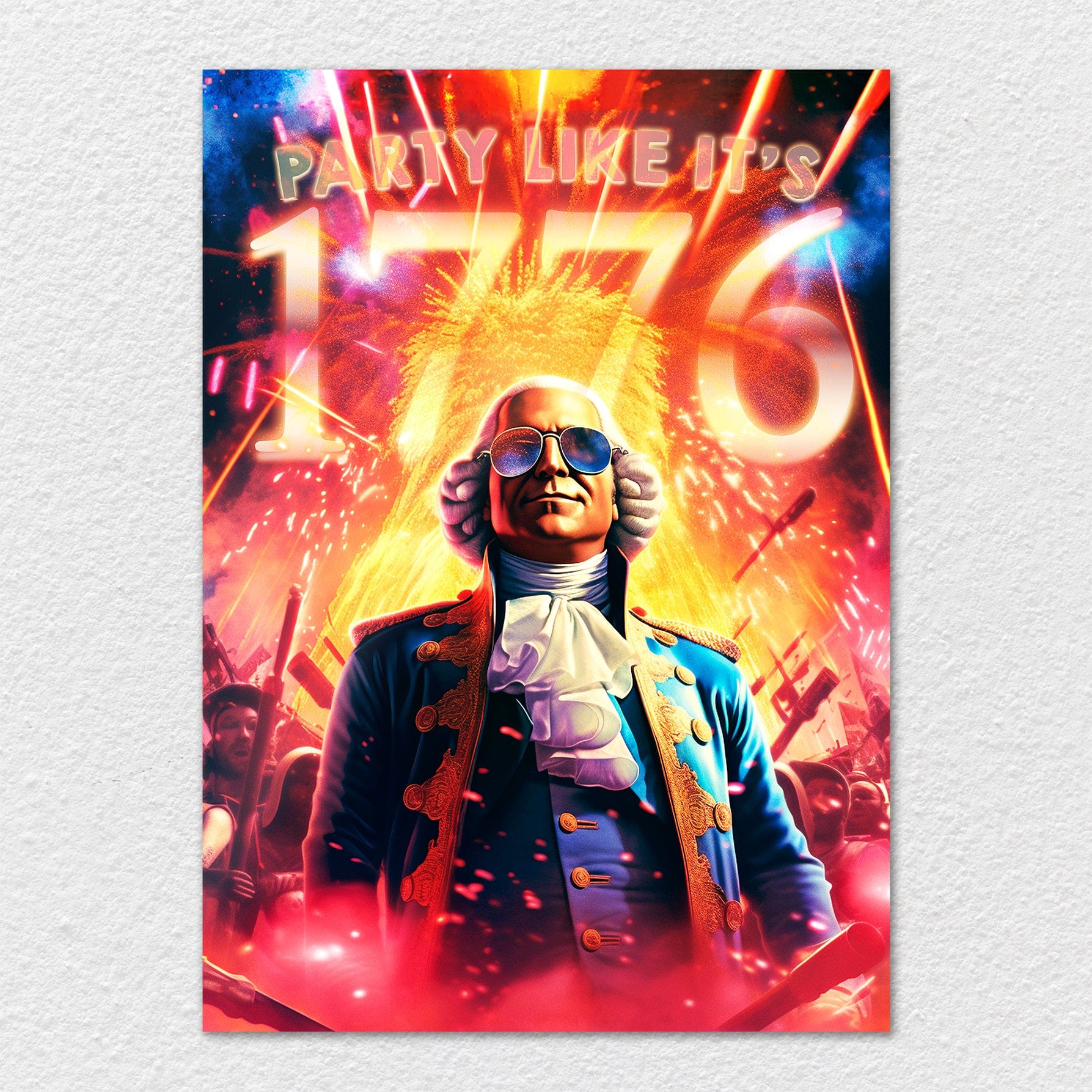 Party Like It's 1776 - Metal Wall Art - Image 7