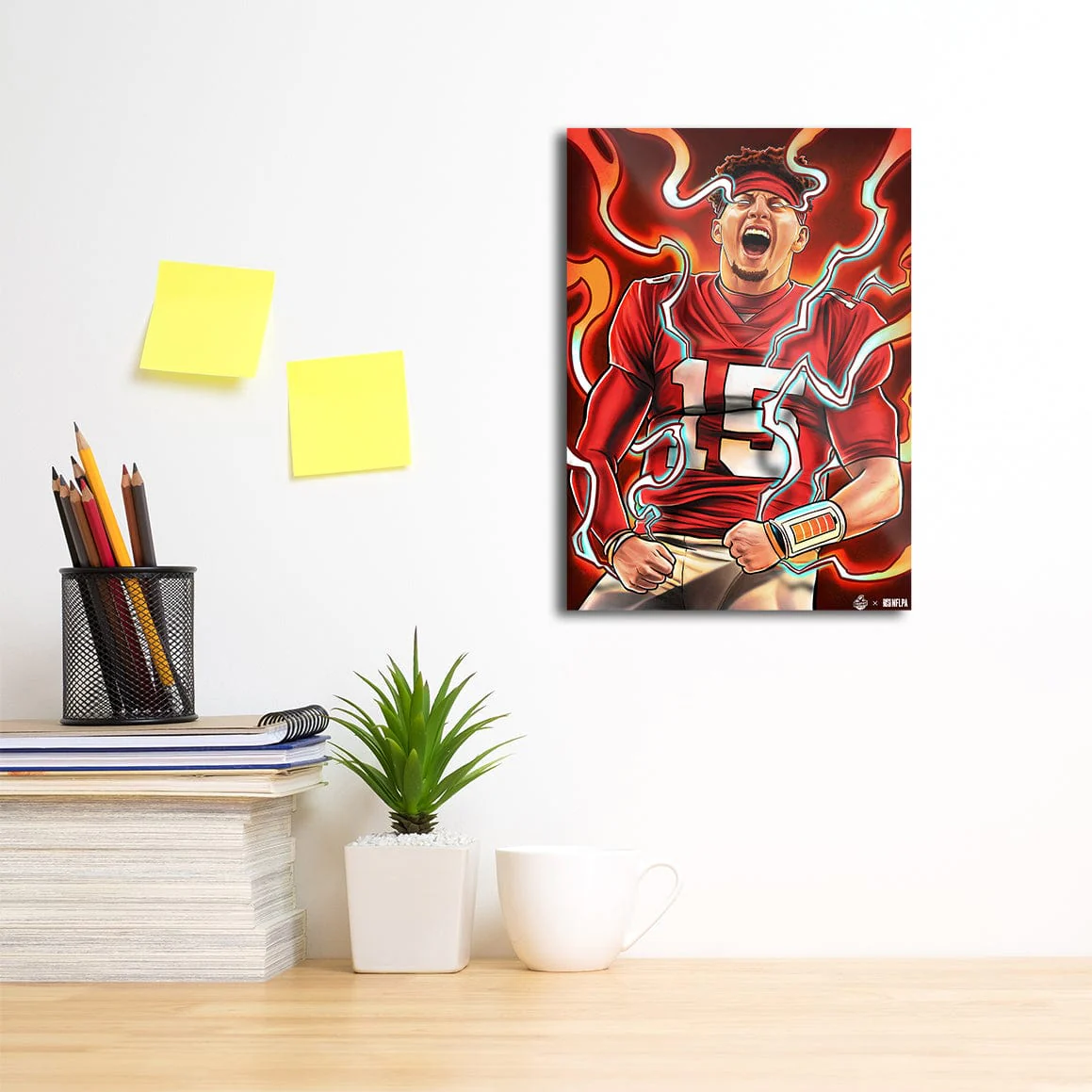 Patrick Mahomes Pure Power - Metal Wall Art - Image 8