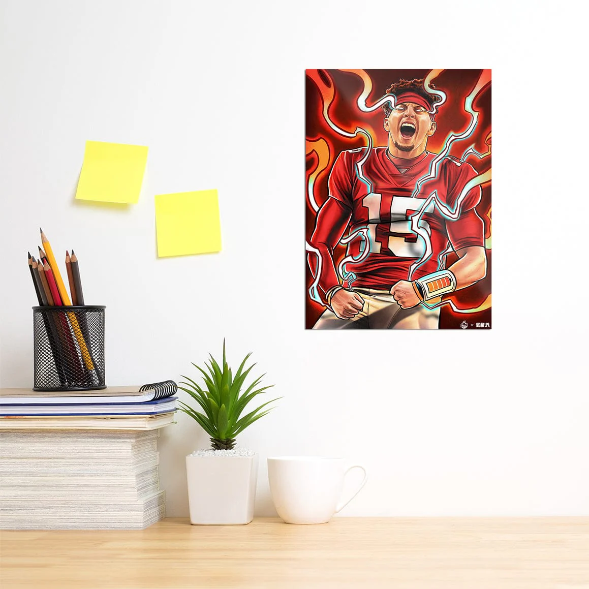 Patrick Mahomes Pure Power - Metal Wall Art - Image 9
