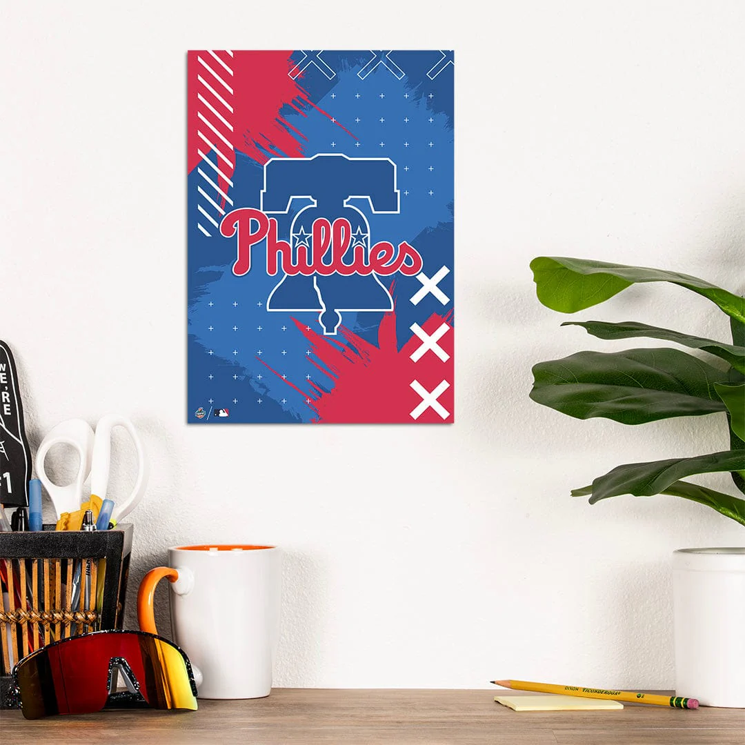 Philadelphia Phillies Stitch Logo - Metal Wall Art - Image 7