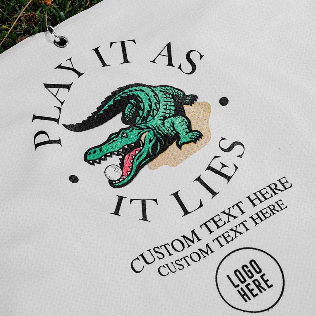 Play It As It Lies Golf Towel - Image 3