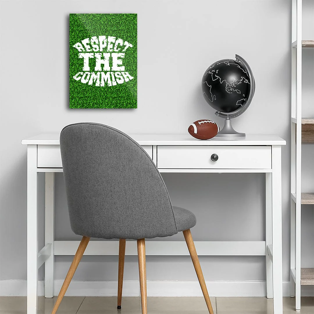 Respect The Commish Grass - Metal Wall Art - Image 6