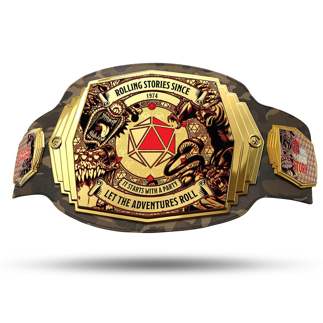 Rolling Stories 6lb D&D Campaign Completion Championship Title Belt - Image 12