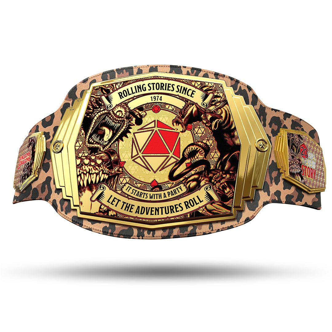 Rolling Stories 6lb D&D Campaign Completion Championship Title Belt - Image 16