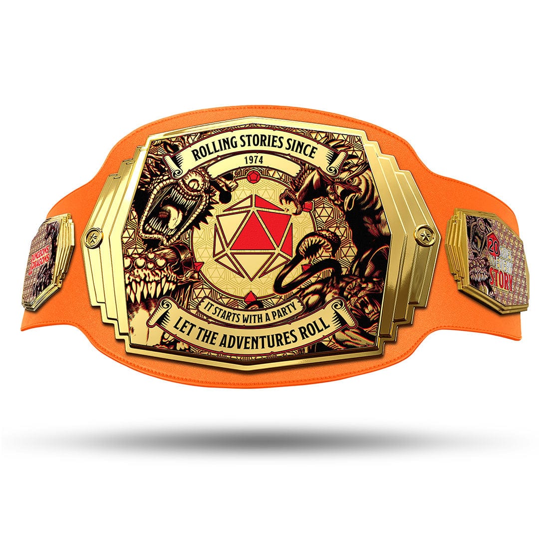 Rolling Stories 6lb D&D Campaign Completion Championship Title Belt - Image 18
