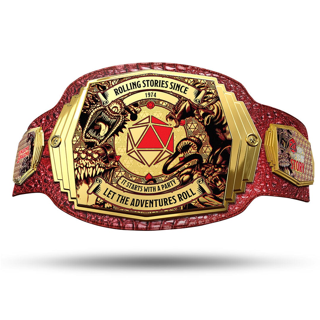 Rolling Stories 6lb D&D Campaign Completion Championship Title Belt - Image 21